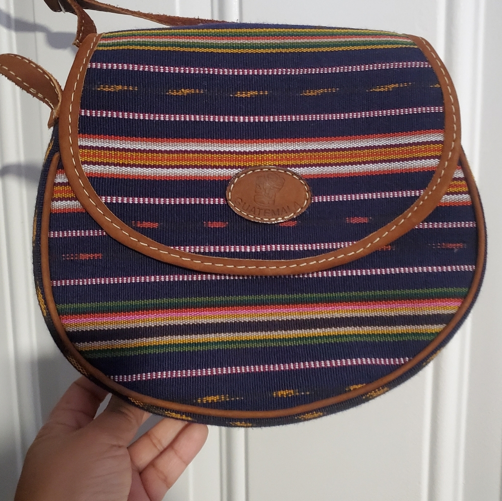 Guatemalan Purse Shoulder Crossbody Small